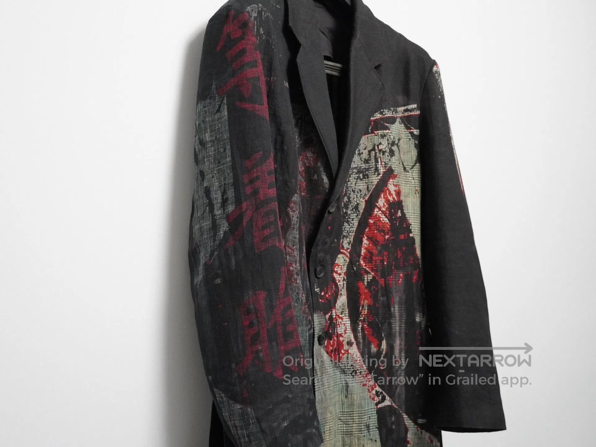 Yohji Yamamoto yohji yamamoto 2021ss jacket with deep slits. Size US M / EU 48-50 / 2 - 5 Thumbnail