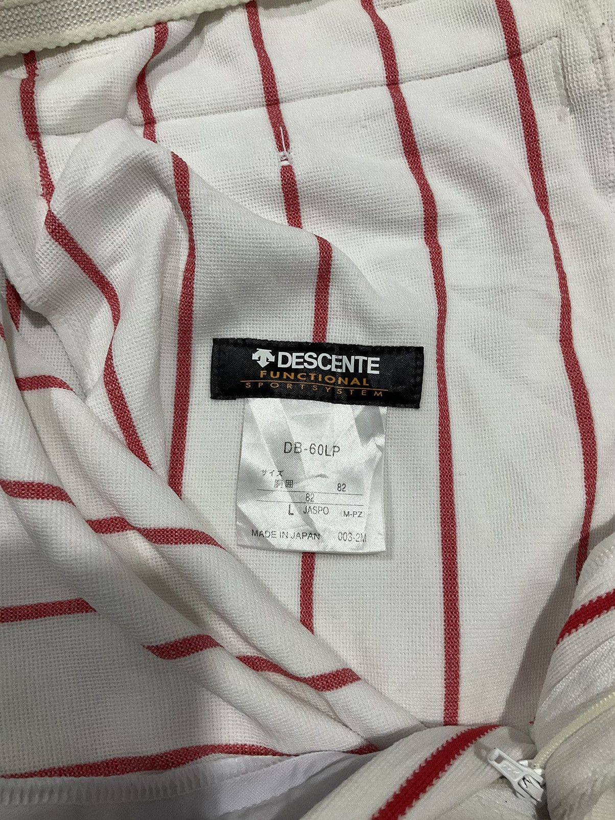 Descente × MLB × Vintage VINTAGE DESCENTE STRIPE R/White BASEBALL TEAMS JAPAN 🇯🇵 Size US 31 - 2 Thumbnail