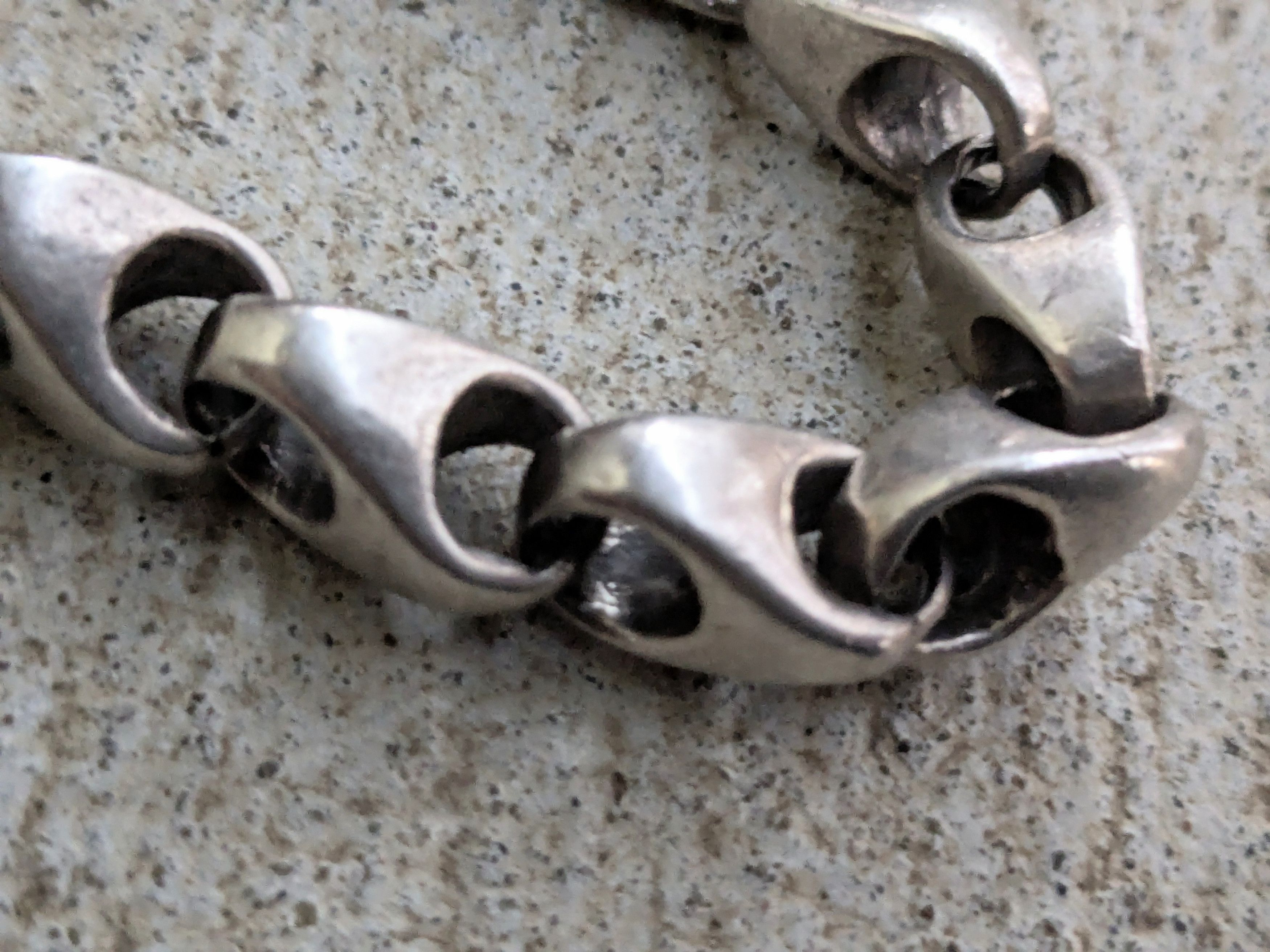 Jewelry × Vintage Vintage Sterling Silver Bracelet Modern Abstract Punk Size ONE SIZE - 10 Thumbnail