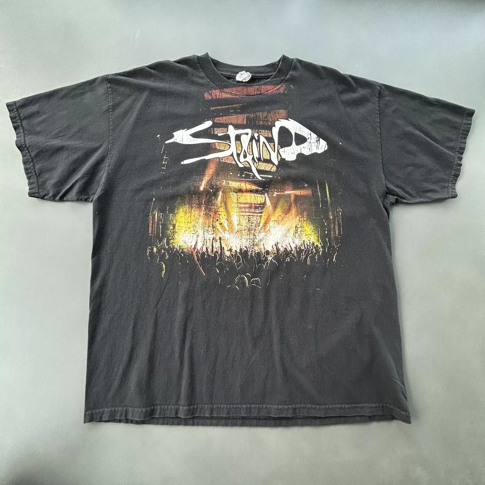Alstyle Vintage Staind 2009 Tour Concert Band T Shirt Size US XXL / EU 58 / 5 - 1 Thumbnail