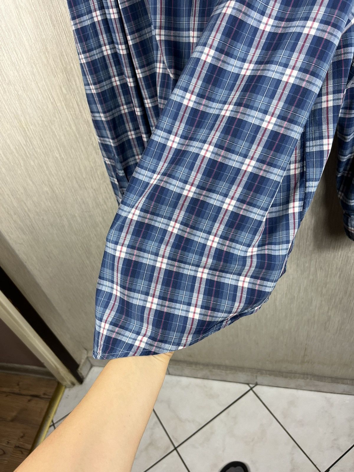 Polo Ralph Lauren × Ralph Lauren × Vintage Vintage 90s Polo Ralph Lauren checked plaid shirt small logo Size US XXL / EU 58 / 5 - 16 Thumbnail