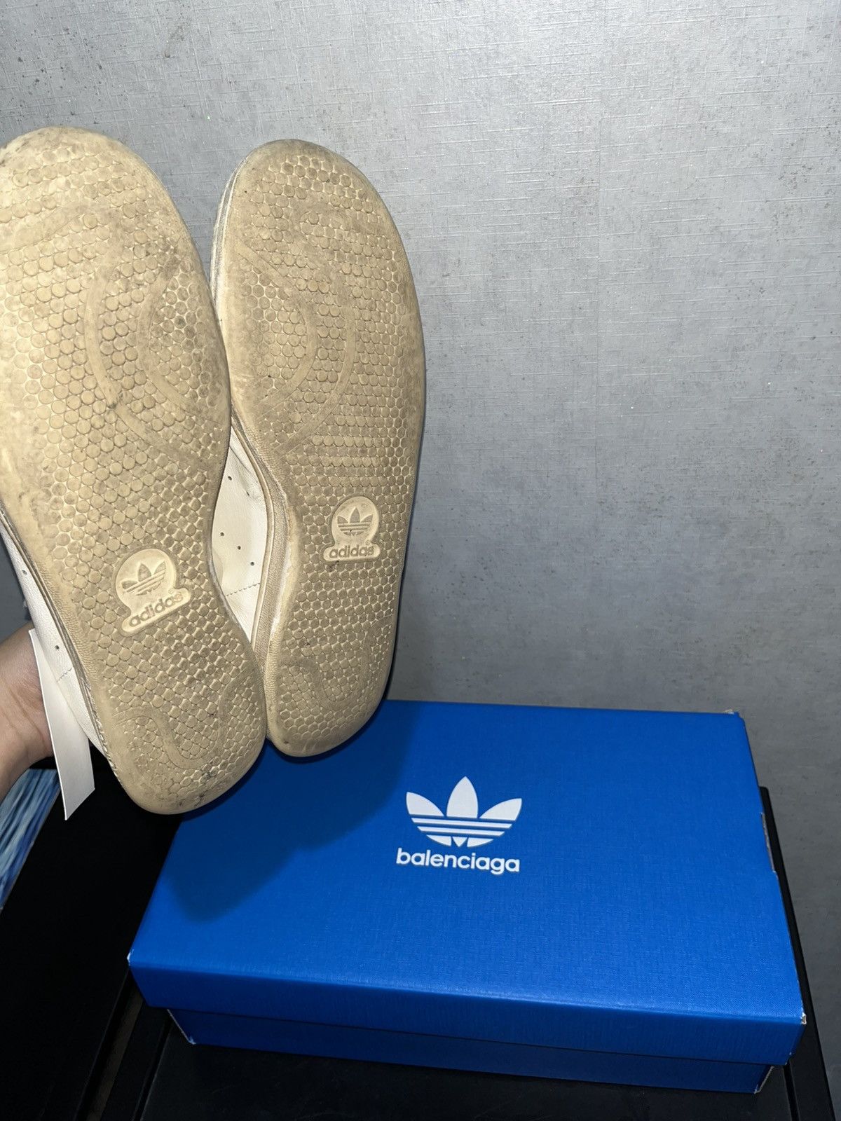 Adidas × Balenciaga Balenciaga Stan Smith White "Worn-Out" Size 11 Size US 11 / EU 44 - 7 Thumbnail
