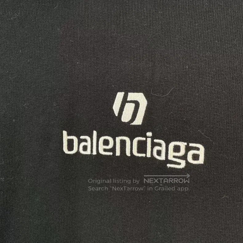 Balenciaga Balenciaga Cotton Hoodie Size US M / EU 48-50 / 2 - 7 Thumbnail