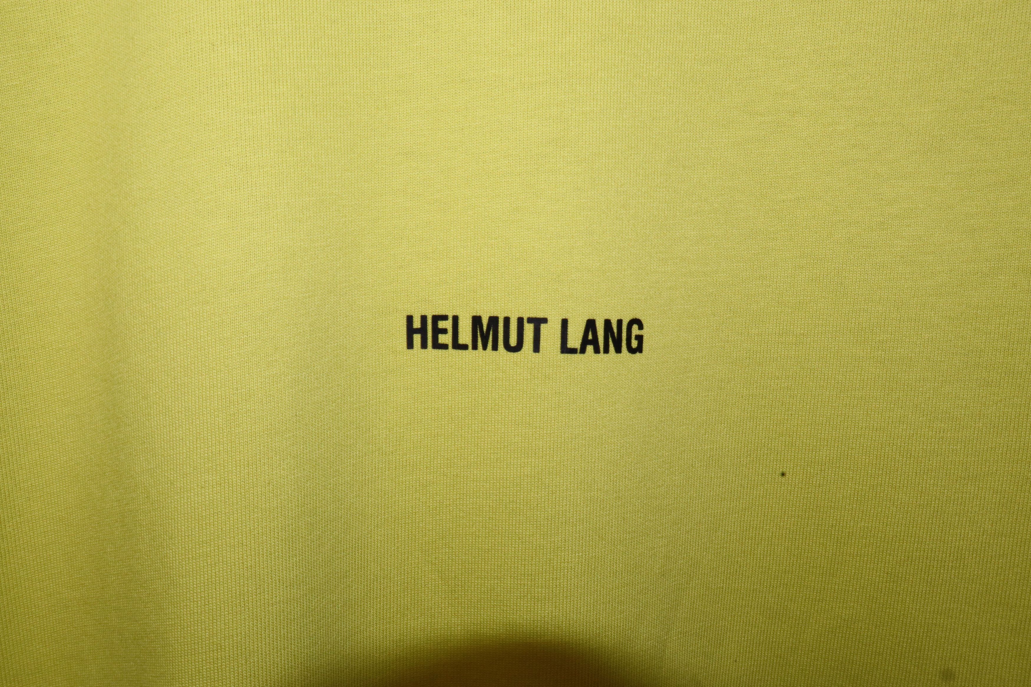 Helmut Lang Logo print t-shirt Size US S / EU 44-46 / 1 - 6 Thumbnail