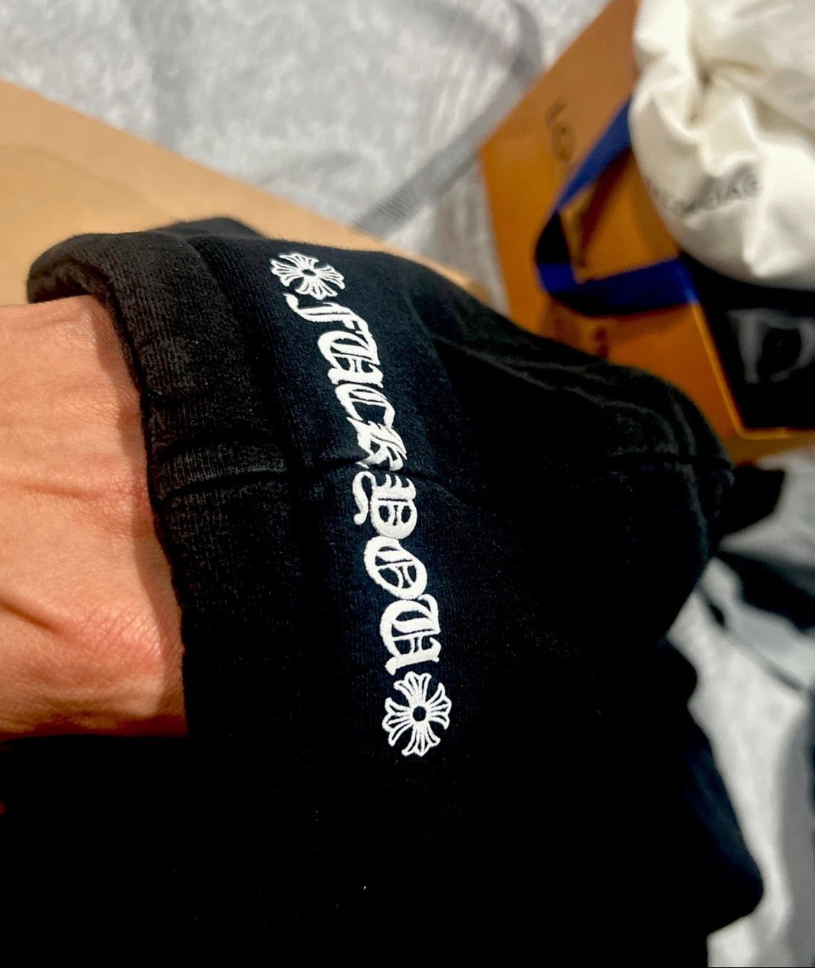 Chrome Hearts Chrome Hearts Vertical Logo Zip Up Hoodie Black Size US M / EU 48-50 / 2 - 6 Thumbnail