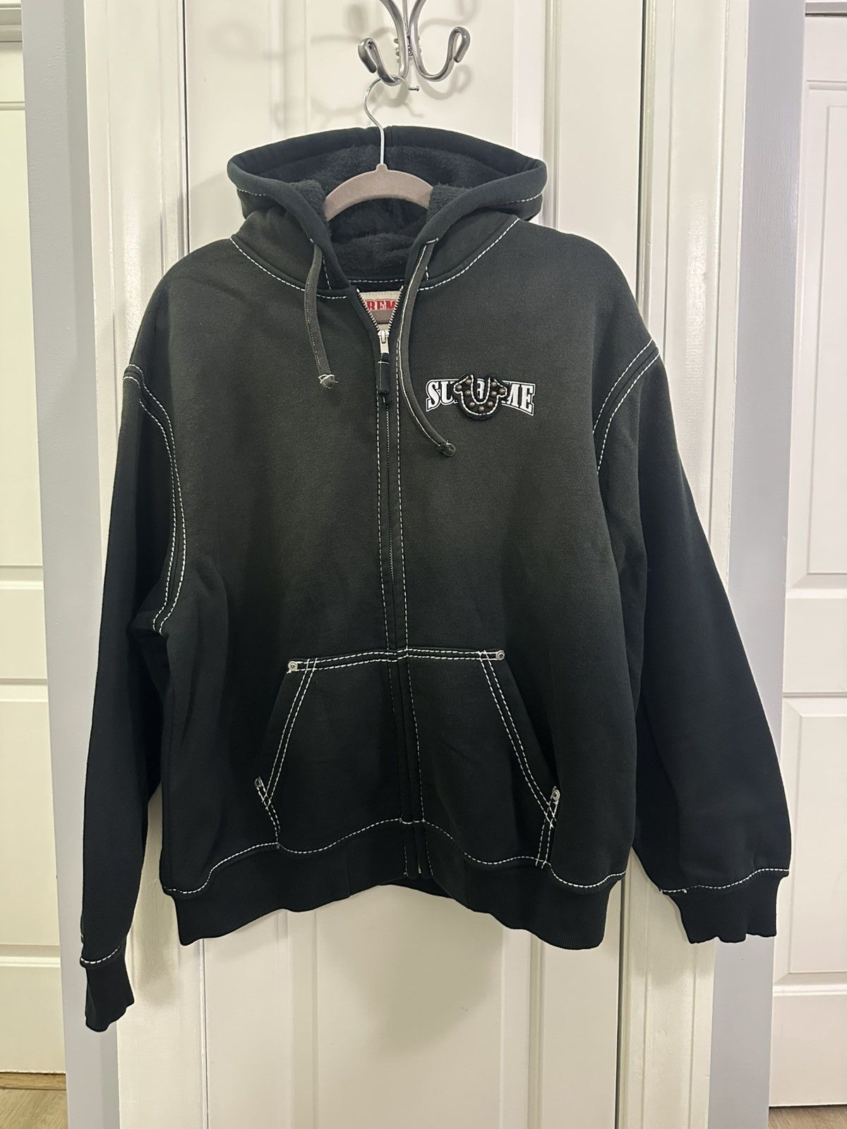 Supreme Supreme Frank Frazetta Zip Up Hooded Sweatshirt | Grailed