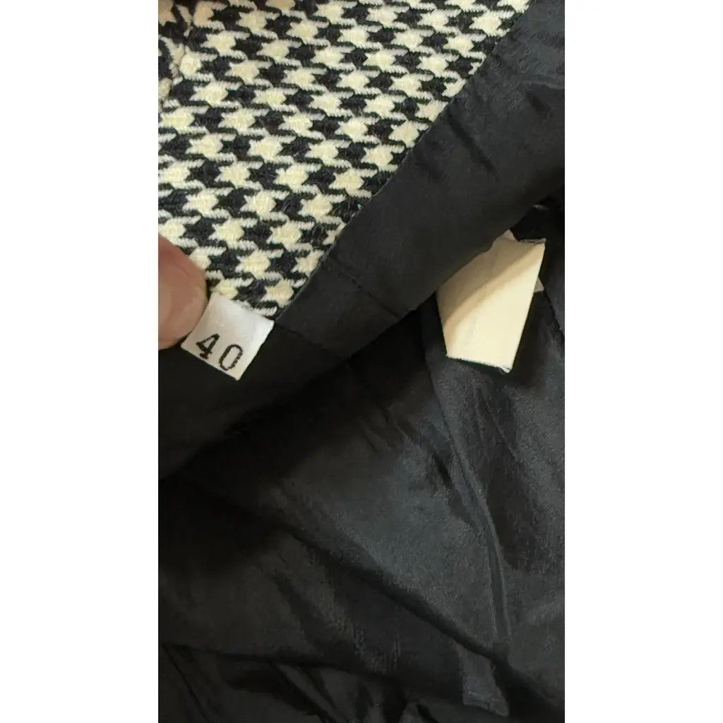 Versace Gianni Versace Plaid Black Wool Blazer Two Buttons IT40 Size S / US 4 / IT 40 - 6 Thumbnail