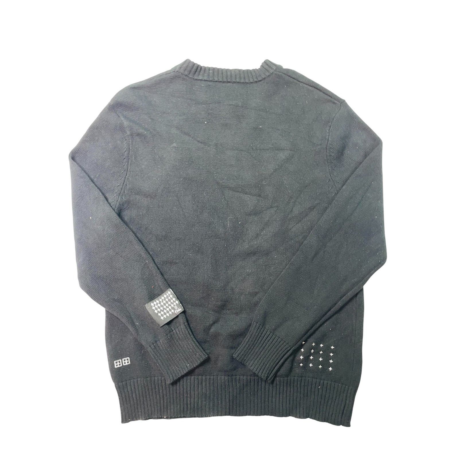 Ksubi Ksubi Black & White Crewneck Size L / US 10 / IT 46 - 2 Thumbnail