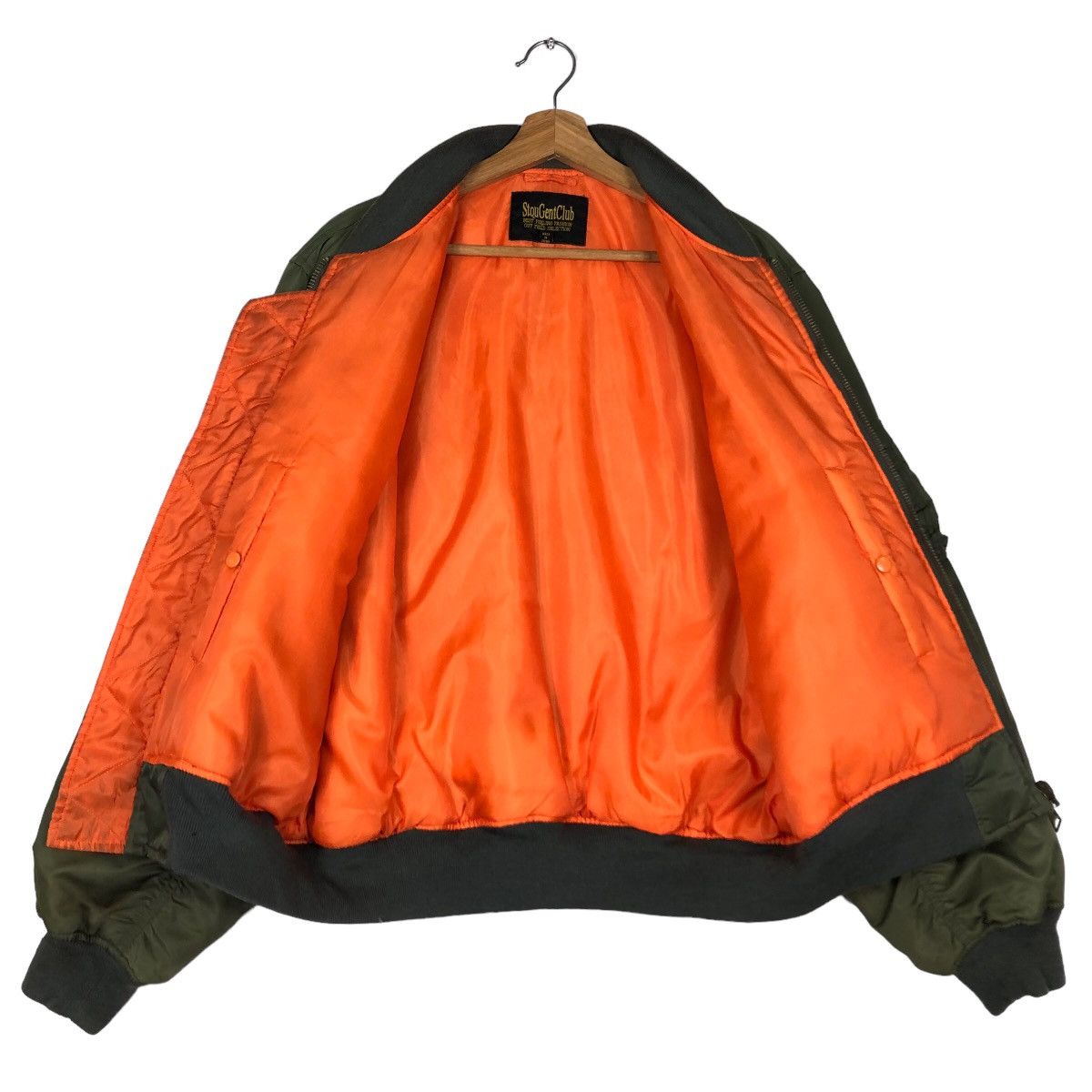 Japanese Brand 🔥90’s Riot Riot Reversible Bomber Jacket Stou Gent Club Size US M / EU 48-50 / 2 - 10 Thumbnail