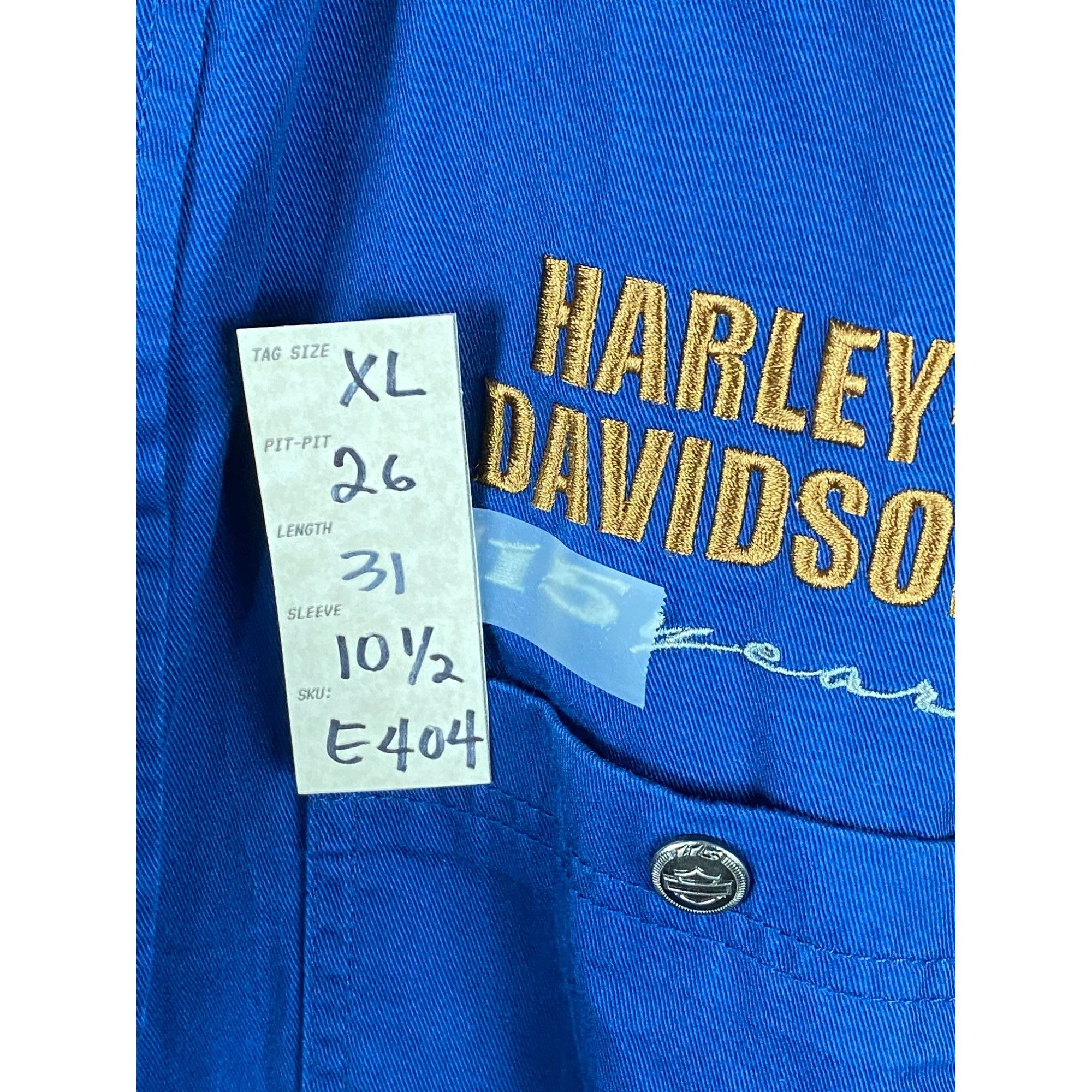 Harley Davidson Harley Davidson 115th Anniversary Embroidery Snap Button 2-P Size US XL / EU 56 / 4 - 4 Thumbnail