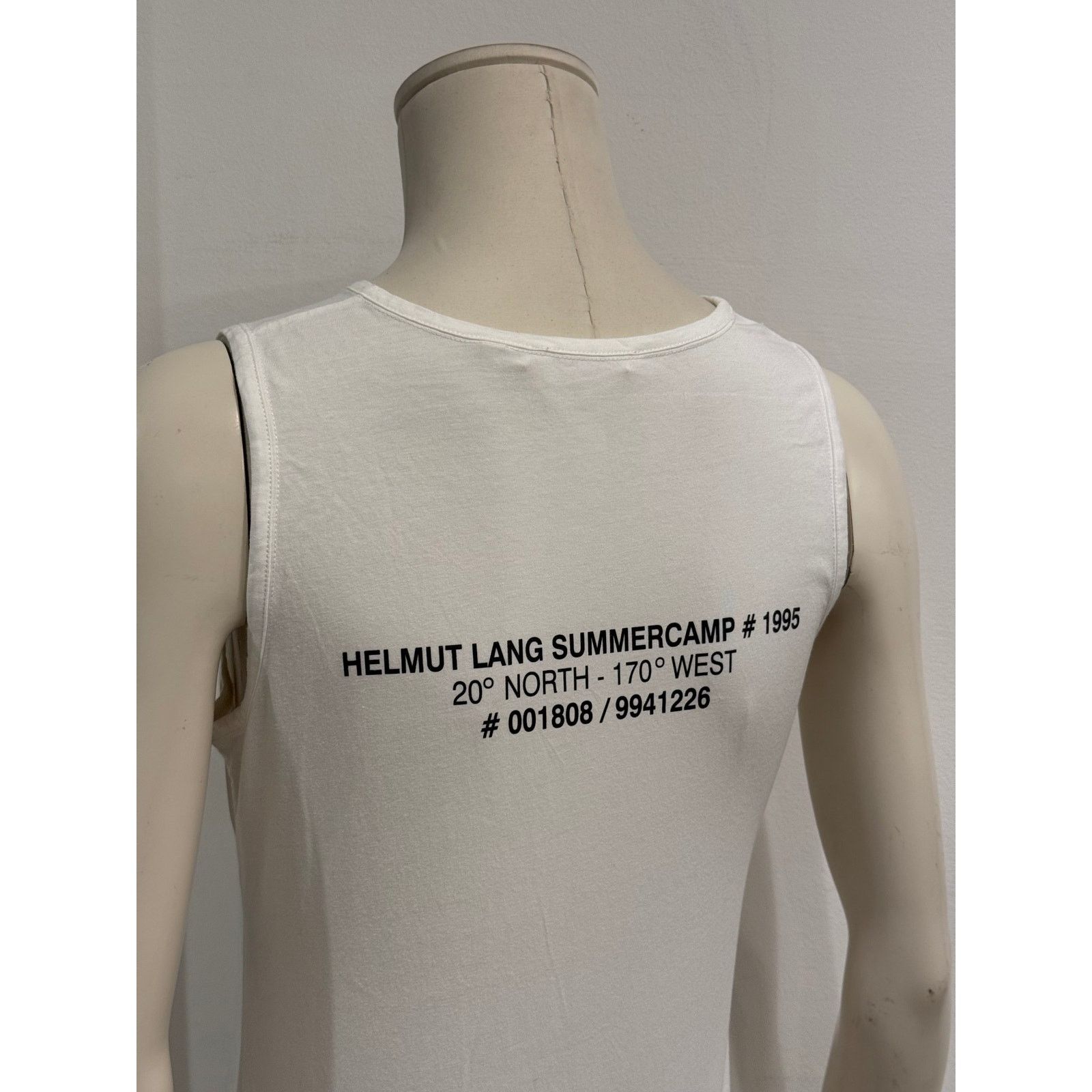 Helmut Lang S/S1995 Helmut Lang Re-edition sleeveless cotton dress Size S / US 4 / IT 40 - 6 Thumbnail