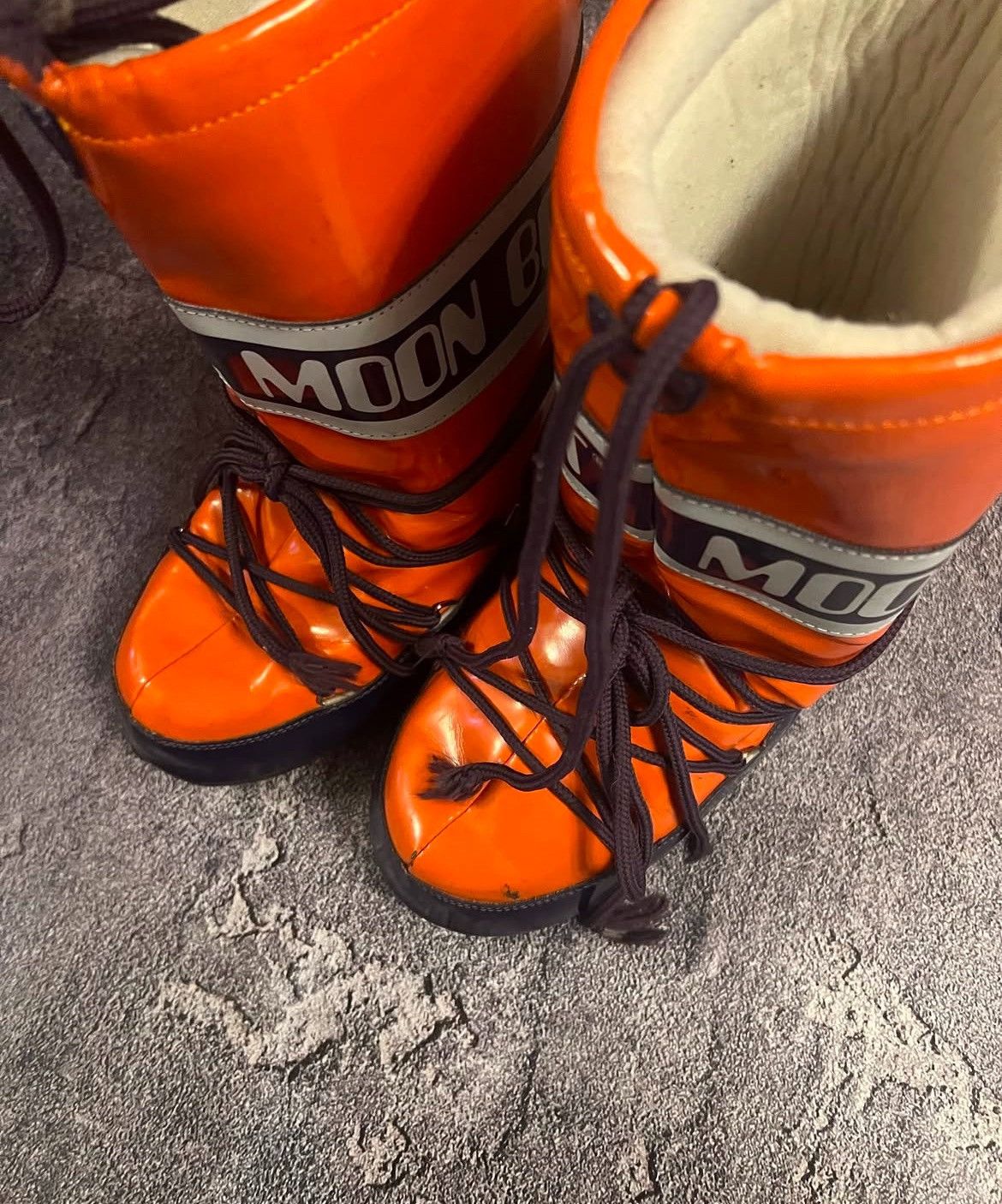 Moon Boot × Other × Vintage CRAZY Moon Boot Avan-garde vintage opium style orange Size US 6 / IT 36 - 5 Thumbnail
