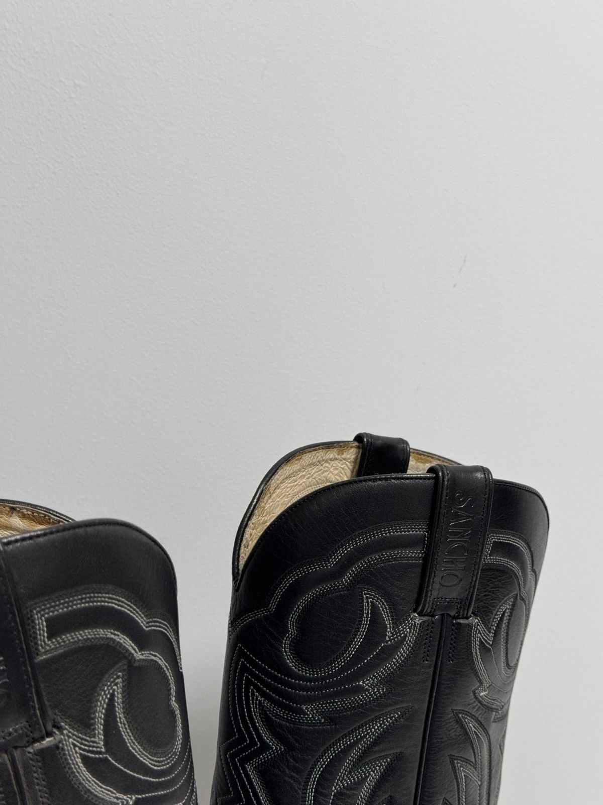 Sancho Boots Sancho leather Western Cowboy Boots Black snake size 45 Size US 11 / EU 44 - 15 Thumbnail