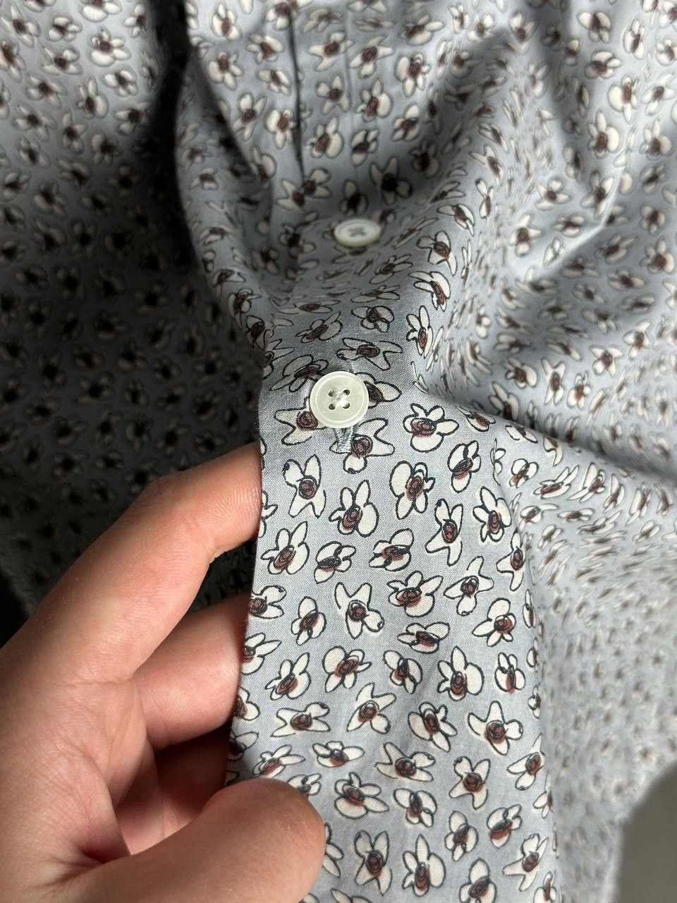 Designer × Paul Smith Paul Smith Collar Printed Voile Shirt Size L Size US L / EU 52-54 / 3 - 6 Thumbnail