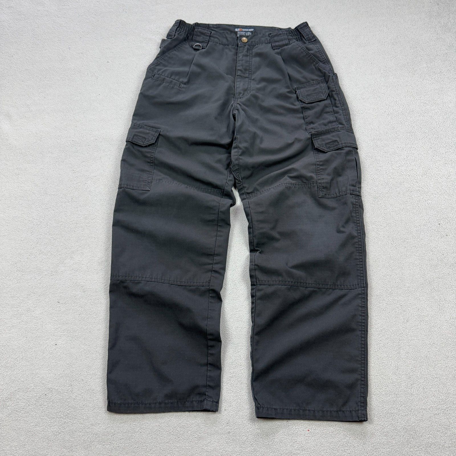 5.11 5.11 Tactical Pro Pants Gorpcore Black Ripstop Cargo 32x30 Size US 32 / EU 48 - 8 Thumbnail