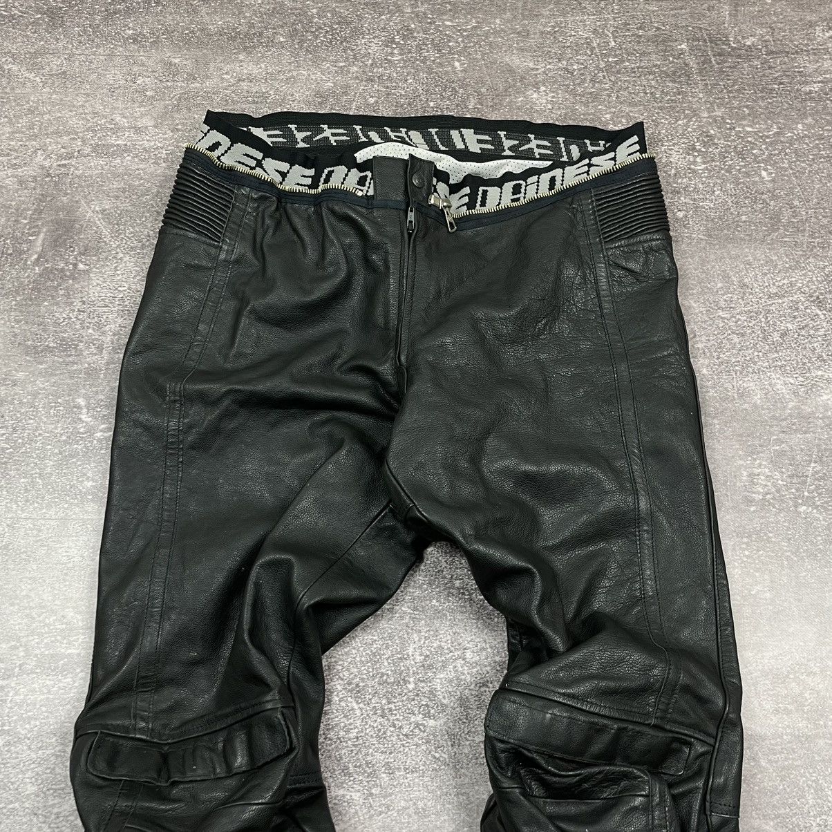 Dainese Vintage Dainese Japanese 🇯🇵 Racing Leather Pants Size US 38 / EU 54 - 2 Thumbnail