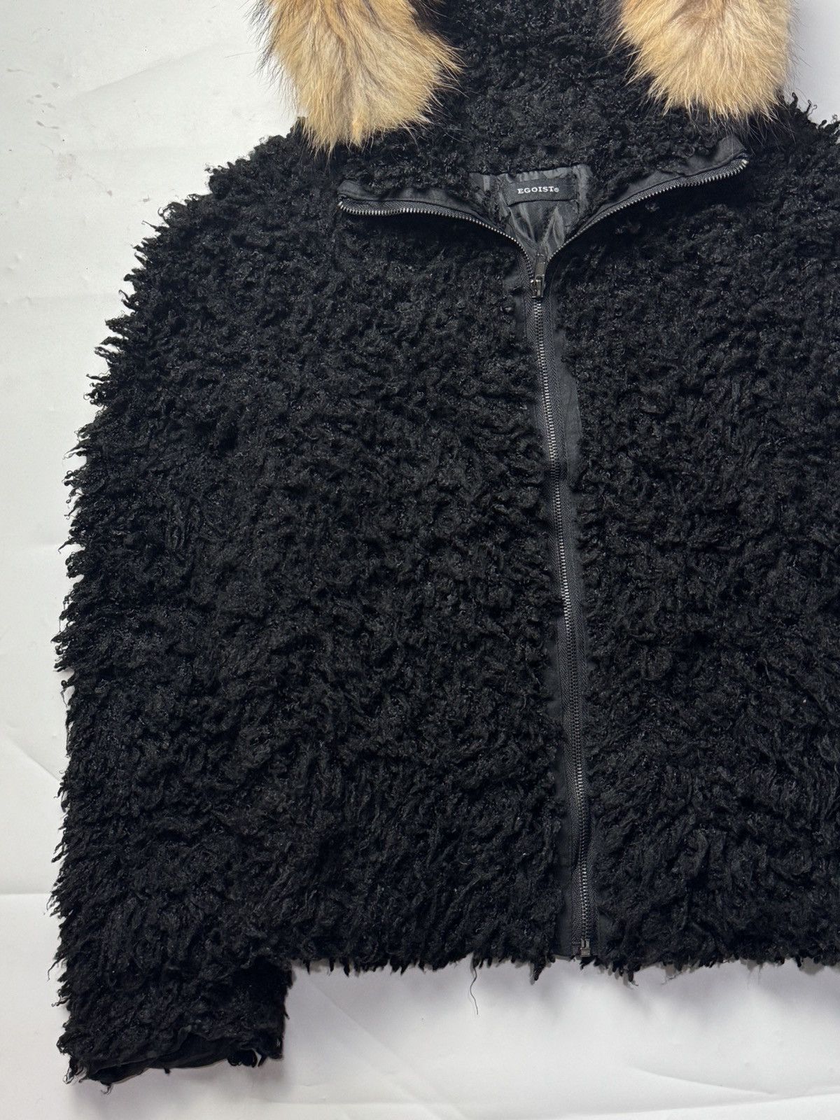If Six Was Nine × Japanese Brand × Le Grande Bleu (L.G.B.) Fur hoodie egoist lgb styled Size US M / EU 48-50 / 2 - 4 Thumbnail