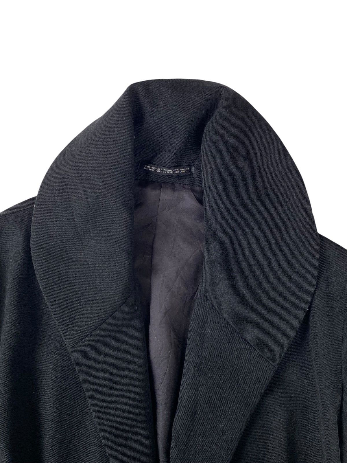 Yohji Yamamoto Yohji Yamamoto Laine Wool Jacket Size M / US 6-8 / IT 42-44 - 6 Thumbnail