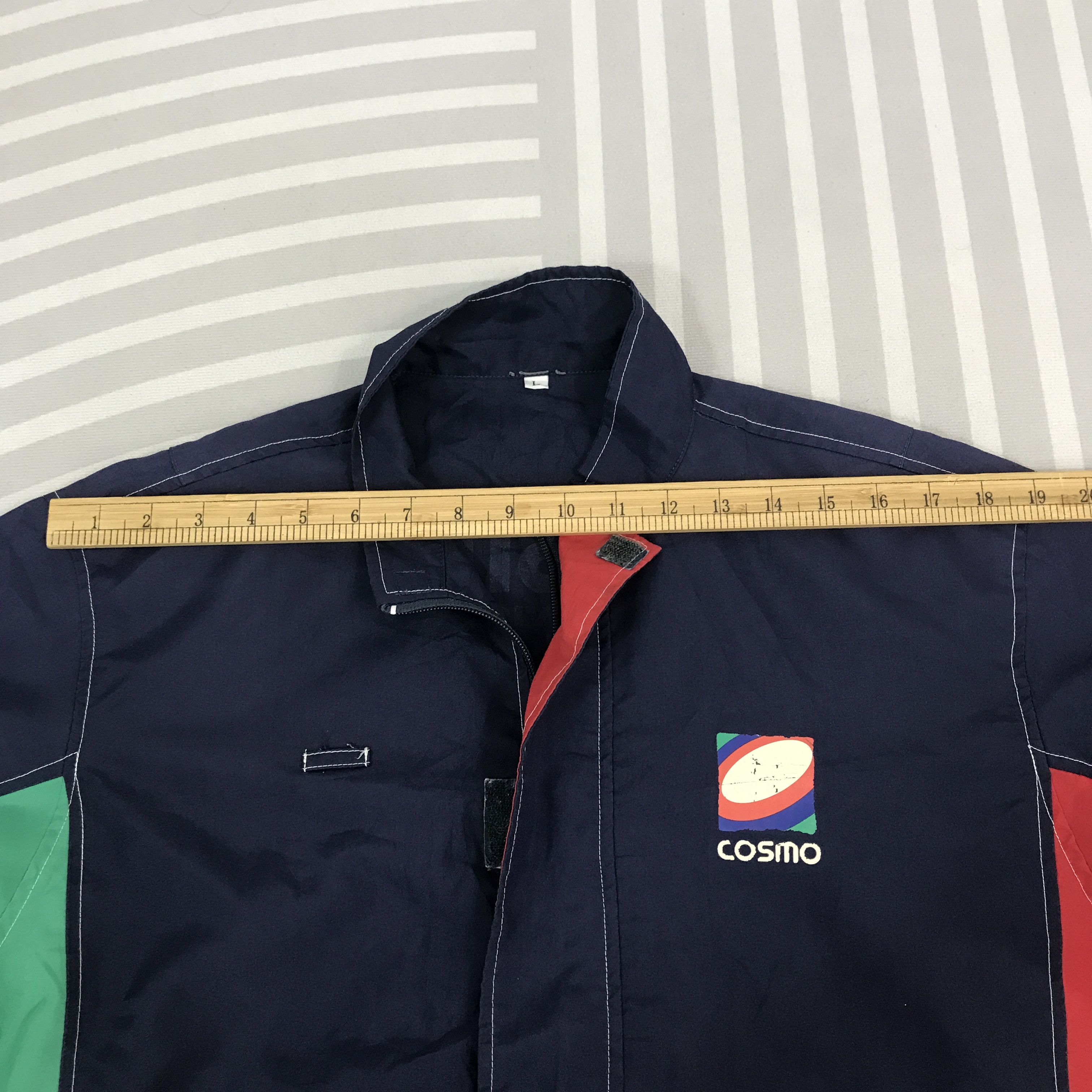 Japanese Brand × Vintage Vintage Cosmo auto service staff Racing Jacket Size US XL / EU 56 / 4 - 5 Thumbnail