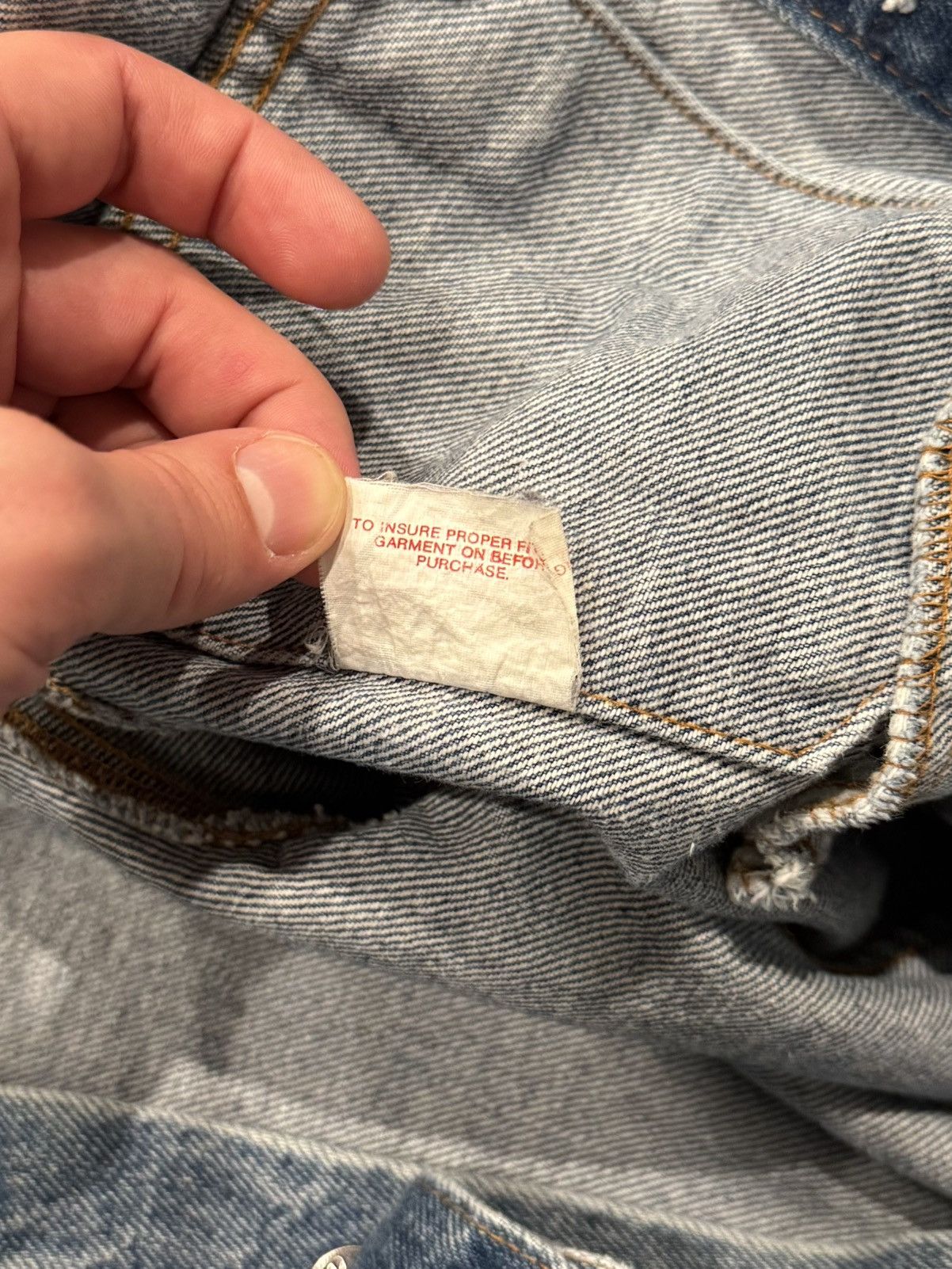 Levi's Vintage 80’s Levi’s Denim Trucker Jacket 70506 0216 Size 38 Size US S / EU 44-46 / 1 - 7 Thumbnail