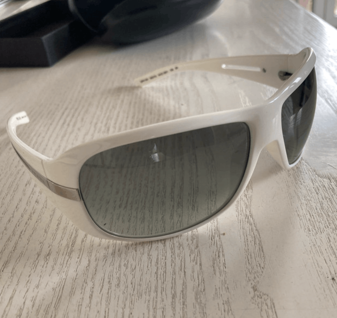 Prada PRADA Sunglasses Flame 2004 Star Mask Fire Chrome Silver Size ONE SIZE - 5 Thumbnail