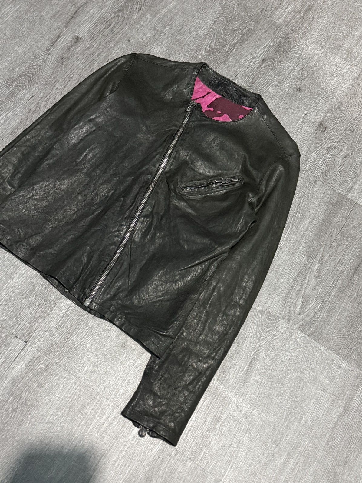 Chrome Hearts 1of1 Chrome Hearts - Hermes Lining - Death or Glory Jacket Size US S / EU 44-46 / 1 - 5 Thumbnail