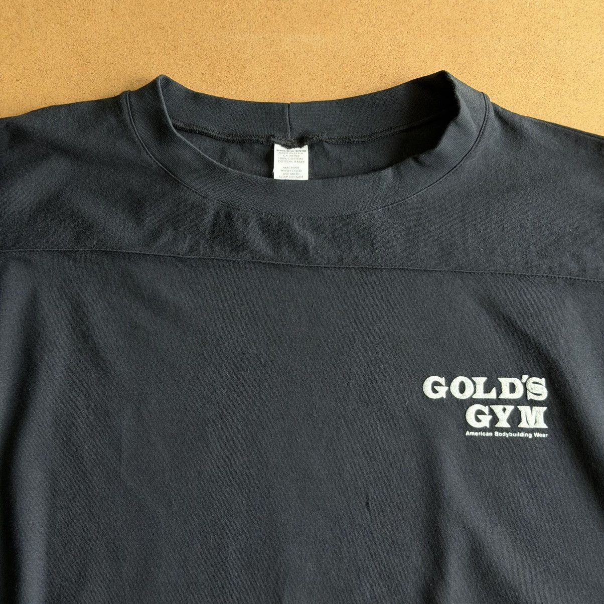 Vintage Vintage Gold’s Gym Usa Bodybuilding Wear Promo Tee Size US XXL / EU 58 / 5 - 3 Thumbnail