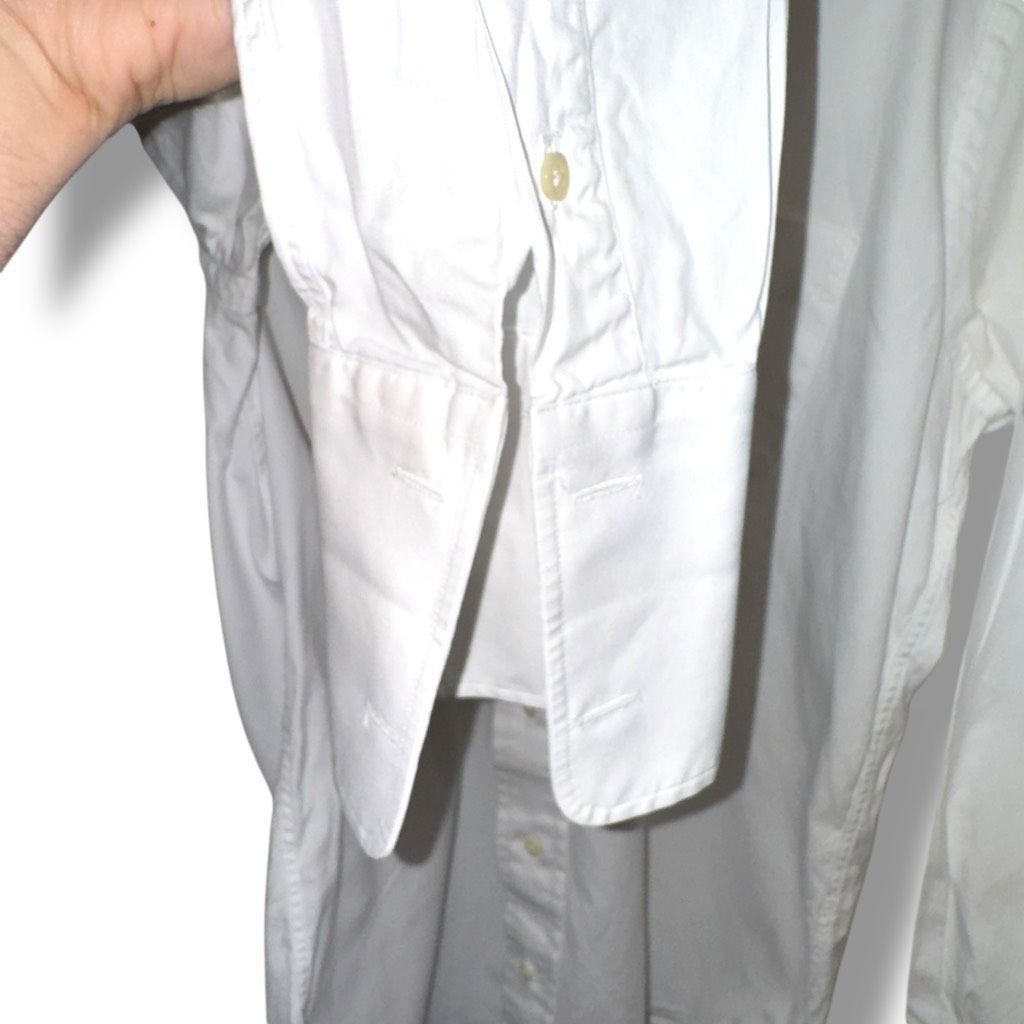 Gitman Bros. Gitman Brothers White Ultra Fine French Cuff Dress Shirt L 1 Size US L / EU 52-54 / 3 - 6 Thumbnail