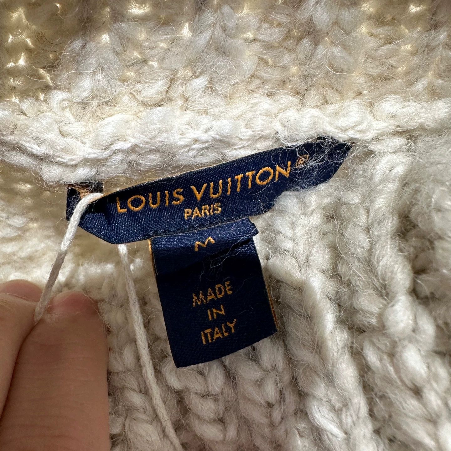 Louis Vuitton LV mar62 26SS ski t-neck logo alpaca sweater M Size M / US 6-8 / IT 42-44 - 3 Thumbnail