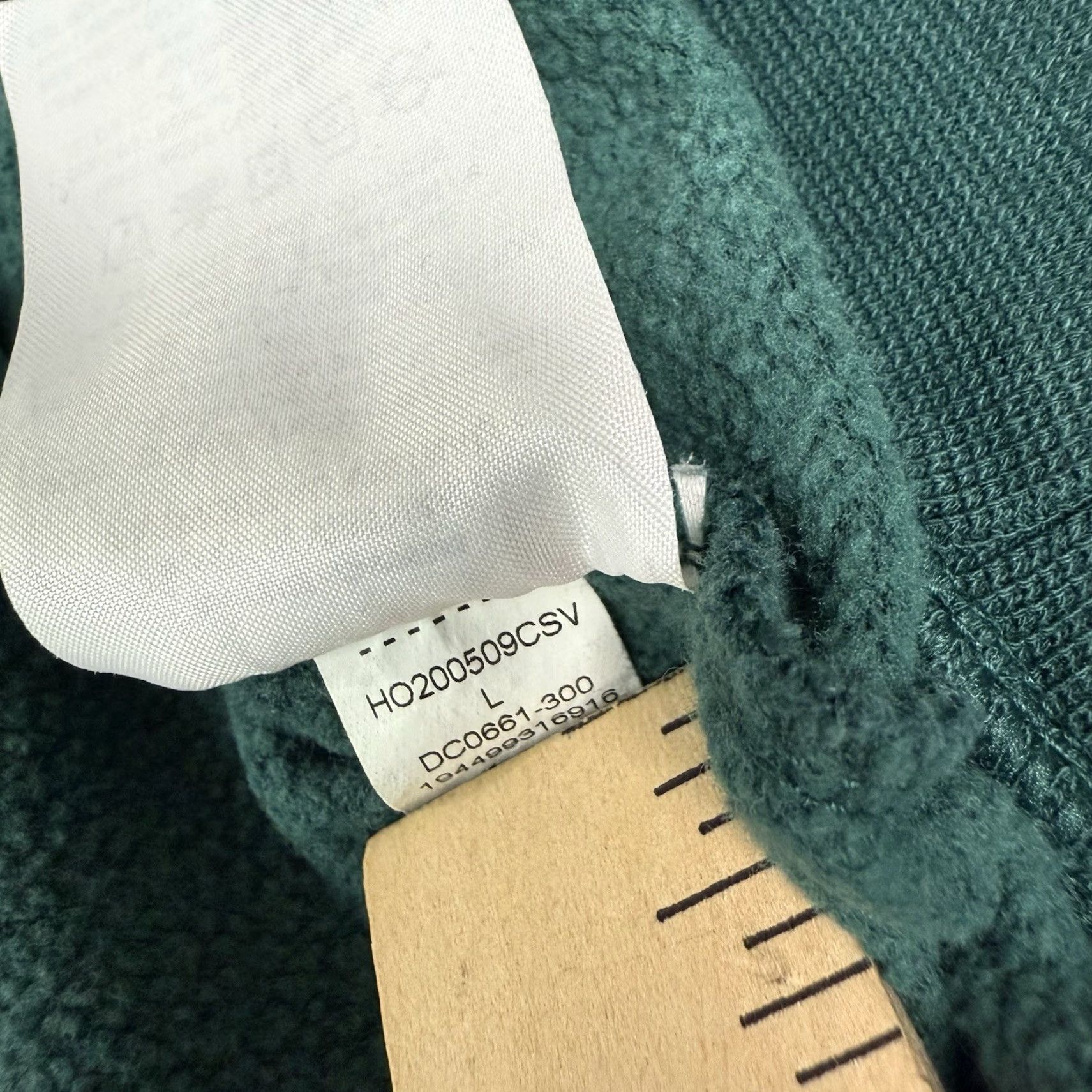 Nike VINTAGE Nike Sweatshirt Woman L Green Center Swoosh Embroidered Crewneck Sweater Pullover Size L / US 10 / IT 46 - 6 Thumbnail