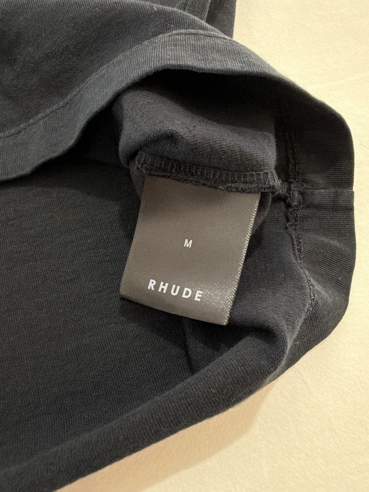 Rhude Rhude Yellow Moonlight Logo Tee Size US M / EU 48-50 / 2 - 7 Thumbnail