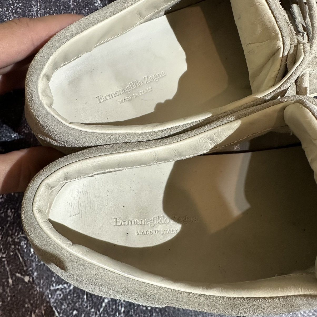Ermenegildo Zegna ERMENEGILDO ZEGNA - Men’s Suede Sneakers Size 7 Size US 7 / EU 40 - 19 Thumbnail