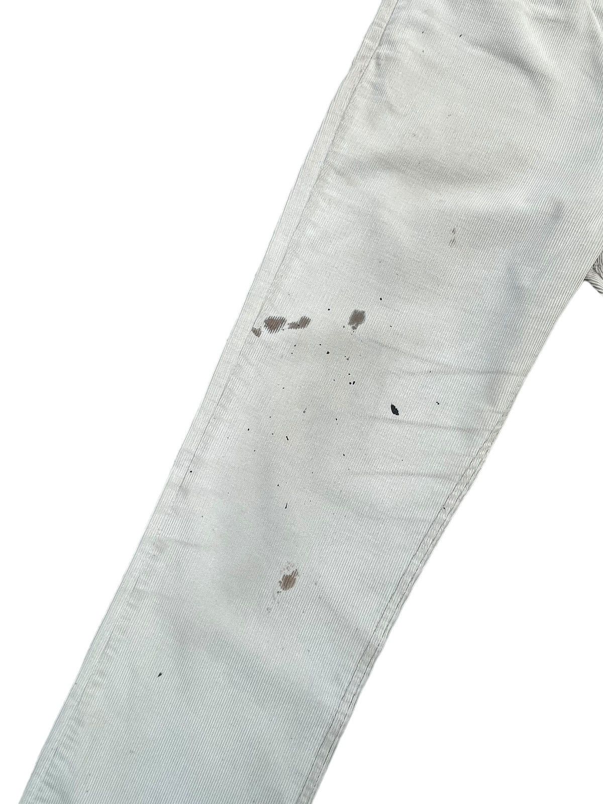 Levi's Vintage 80’s Levis Coduroy White Tab Painted Stain Size US 33 - 4 Thumbnail