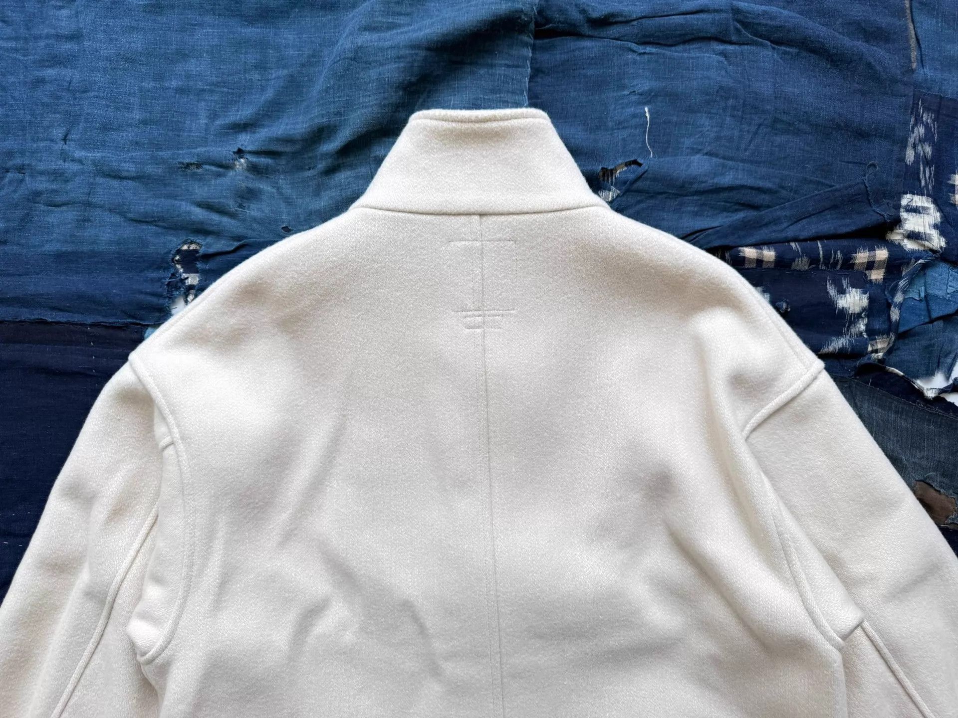 Visvim VISVIM HAYWARD JKT WOOL MELTON WHITE 3 Size US L / EU 52-54 / 3 - 5 Thumbnail