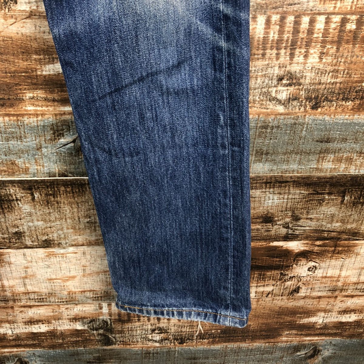 Levi's 501 Levis Blue Distressed ripped Denim Pants #A1443 Size US 30 / EU 46 - 11 Thumbnail