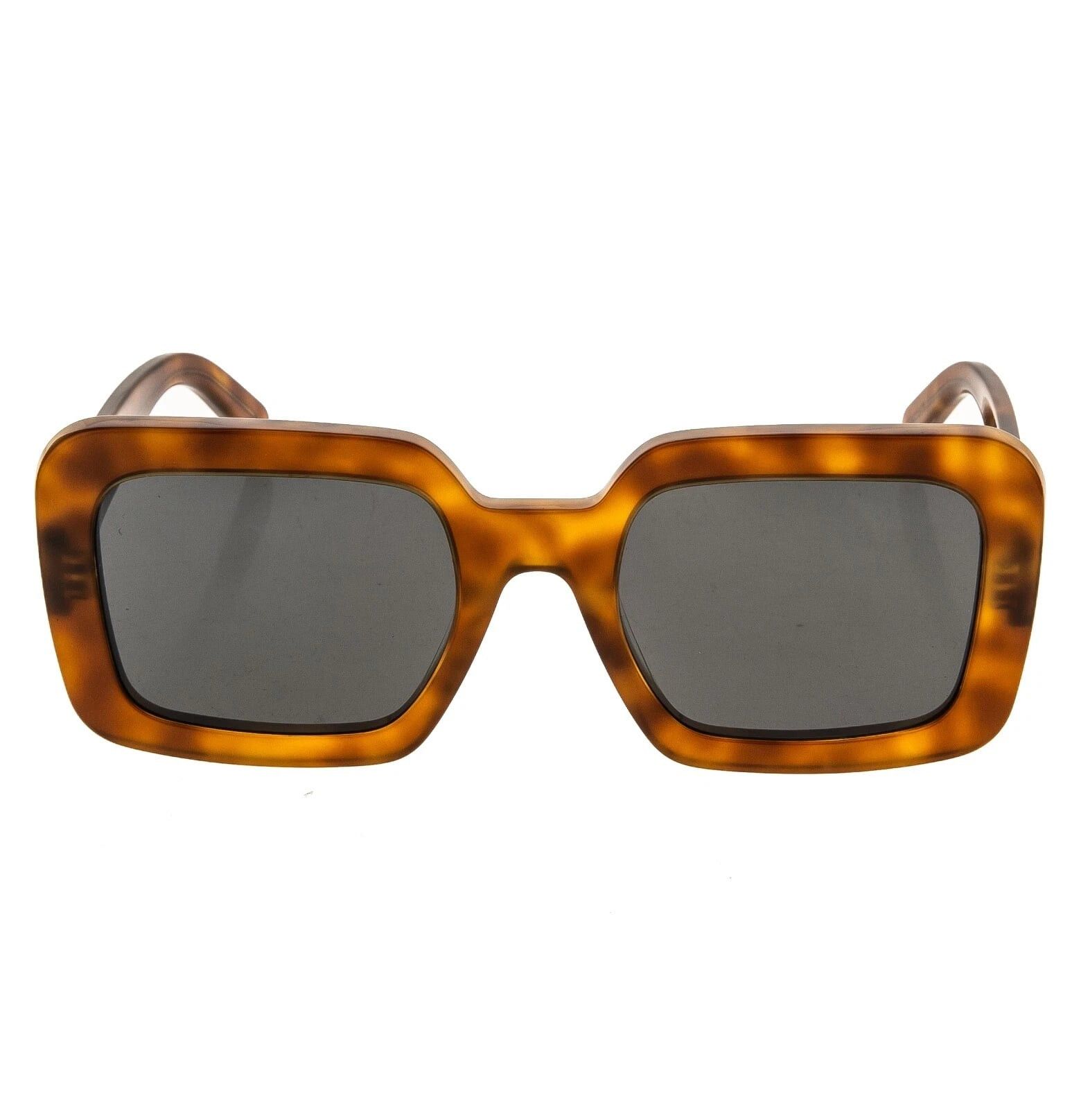 Celine CELINE 40304 TRIOMPHE Paris Brown Sunglasses CL40304U 53A Size ONE SIZE - 5 Thumbnail