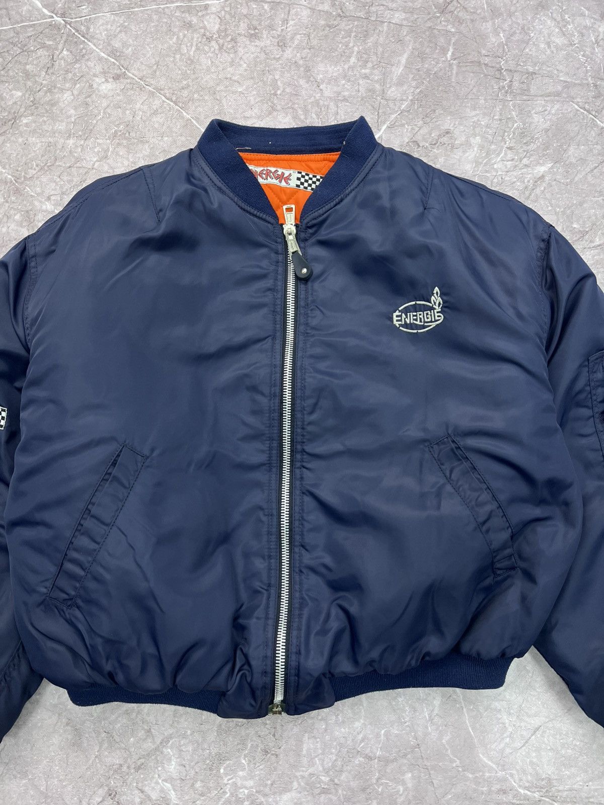 Vintage Vintage Flyer's Man Intermediate Ma-1 Bomber Jacket USA Size US L / EU 52-54 / 3 - 3 Thumbnail