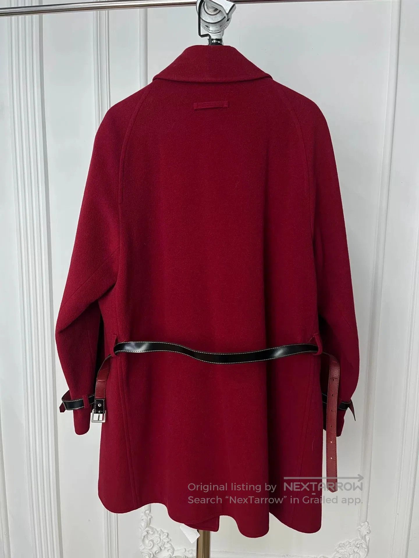 Jean Paul Gaultier vintage jean paul gaultier red coat. Size XL / US 12-14 / IT 48-50 - 4 Thumbnail