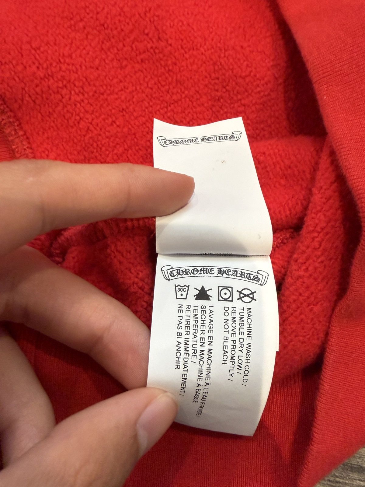 Chrome Hearts Chrome Hearts King Taco Red Quarter Zip Size US L / EU 52-54 / 3 - 9 Thumbnail