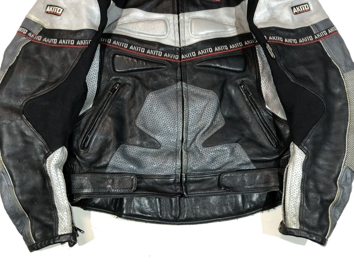 Dainese × Ferrari × Yamaha Akito leather jacket motorcycle Racing vintage Size US S / EU 44-46 / 1 - 8 Thumbnail