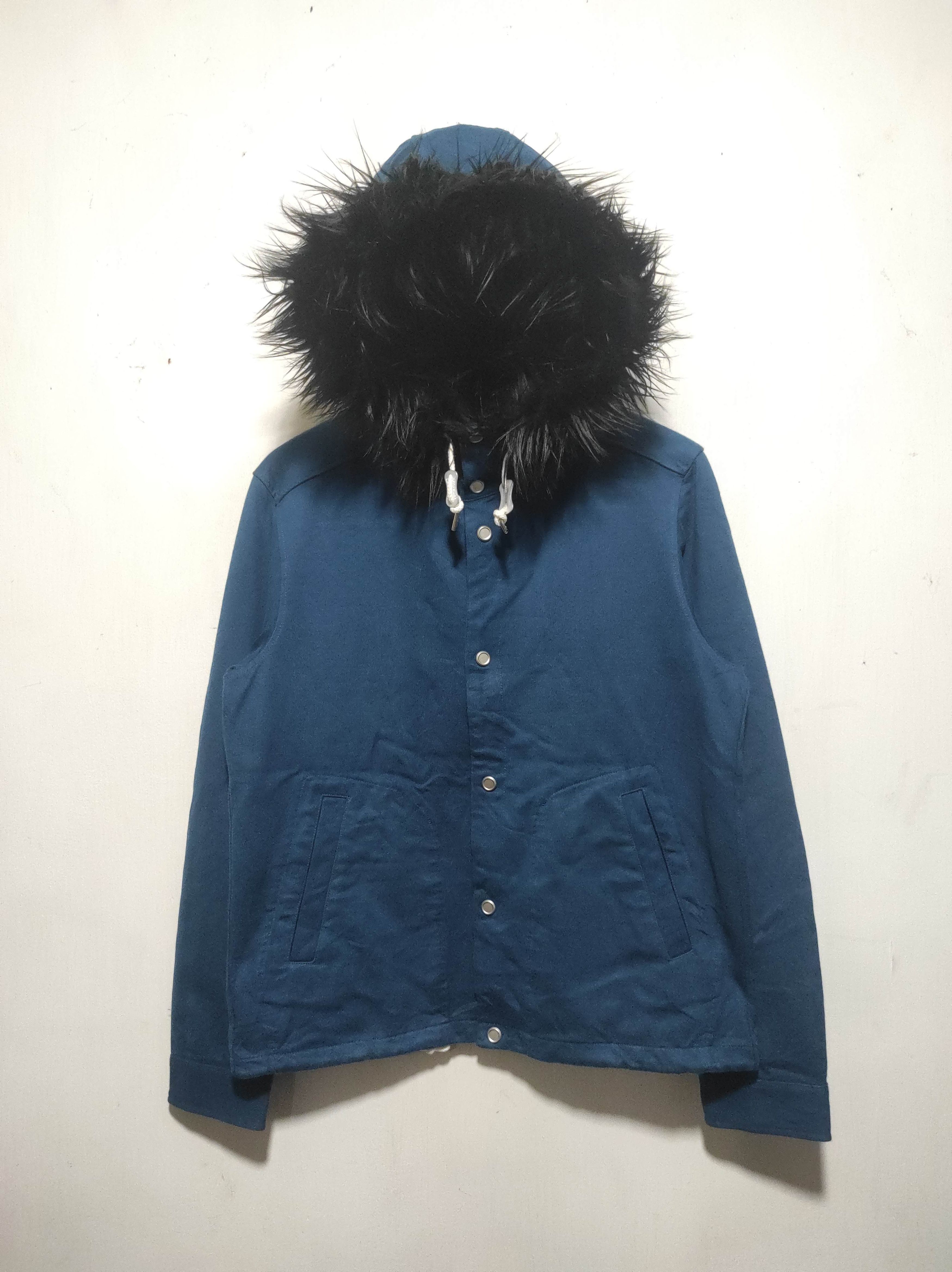 Hysteric Glamour United Arrows Green Label Relaxing zip fur hoodie LGB style Size US M / EU 48-50 / 2 - 2 Thumbnail