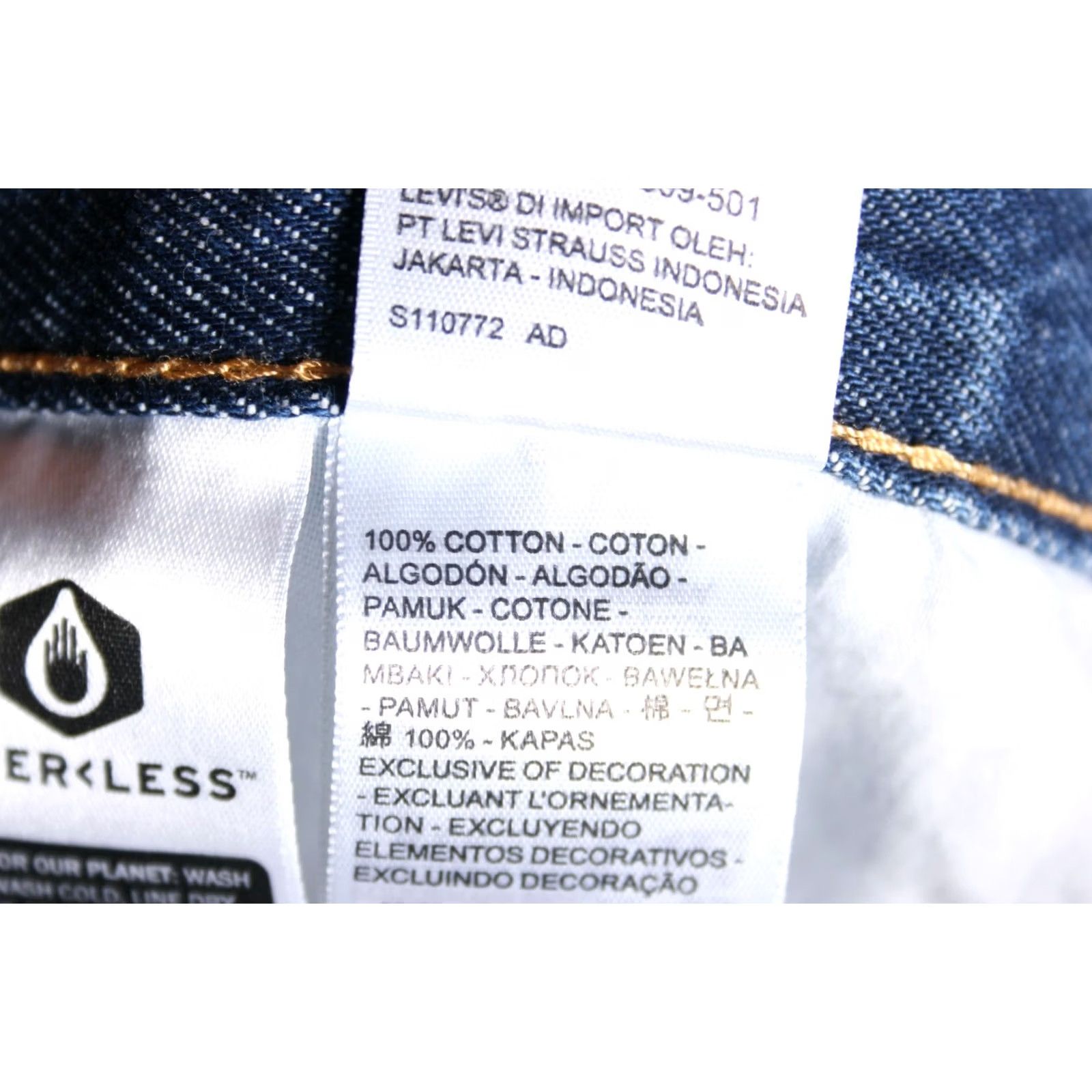 Levi's LEVI'S Silvertab '94 Baggy Jeans Women 28x31 Denim Blue Baggy Women's Size 28 Inseam 30 Slim Zip Closure Yk 1990s Size 28" / US 6 / IT 42 - 7 Thumbnail