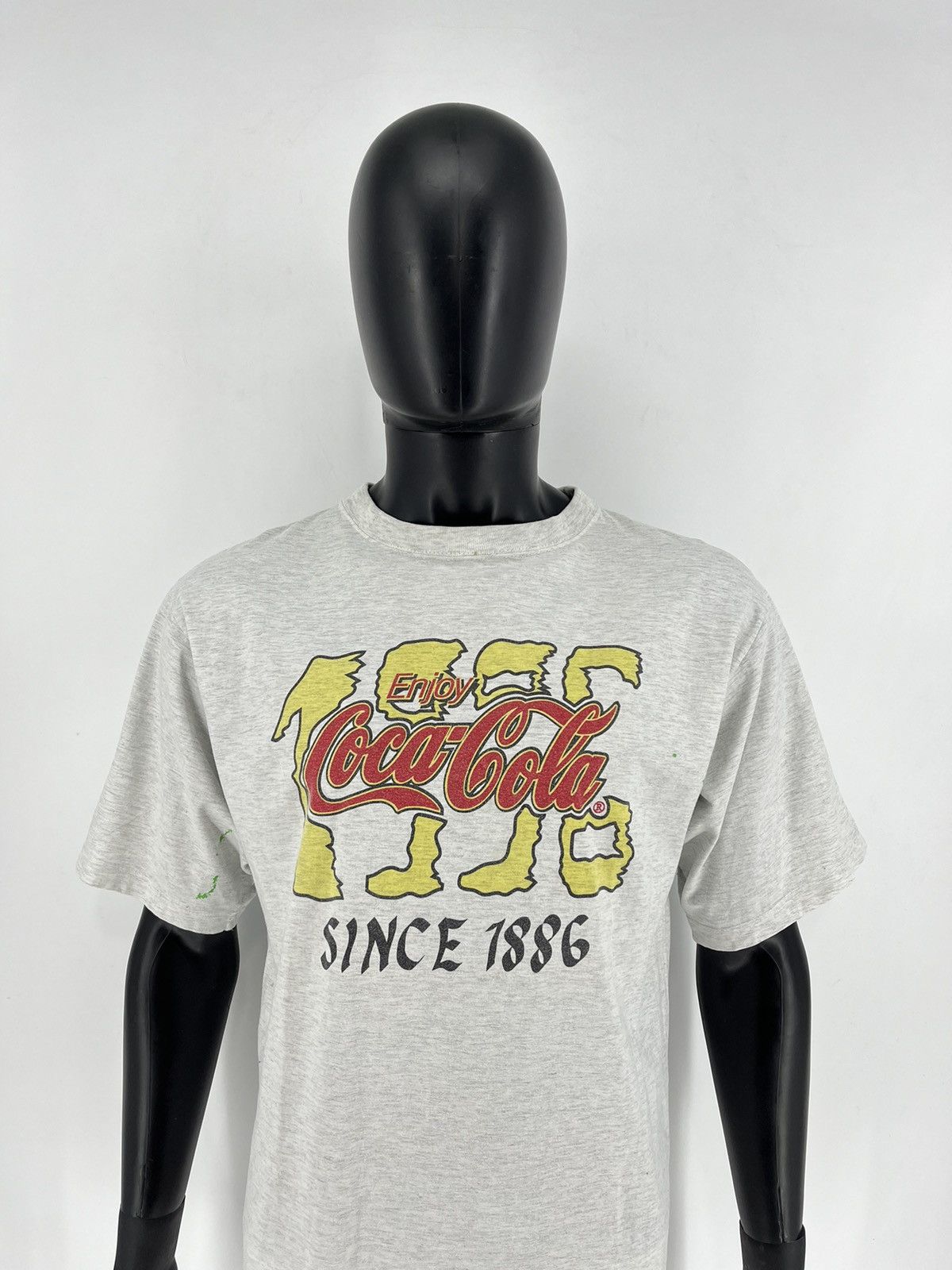 Coca Cola × UEFA × Vintage 1996 Euro UEFA Enjoy Coca Cola Vintage 90s T shirt Size US XL / EU 56 / 4 - 3 Thumbnail
