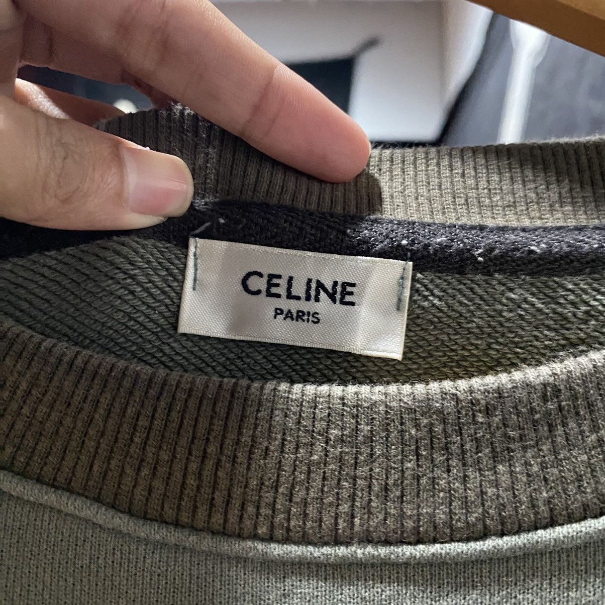 Celine × Hedi Slimane CELINE SWEATSHIRT Size US M / EU 48-50 / 2 - 11 Thumbnail