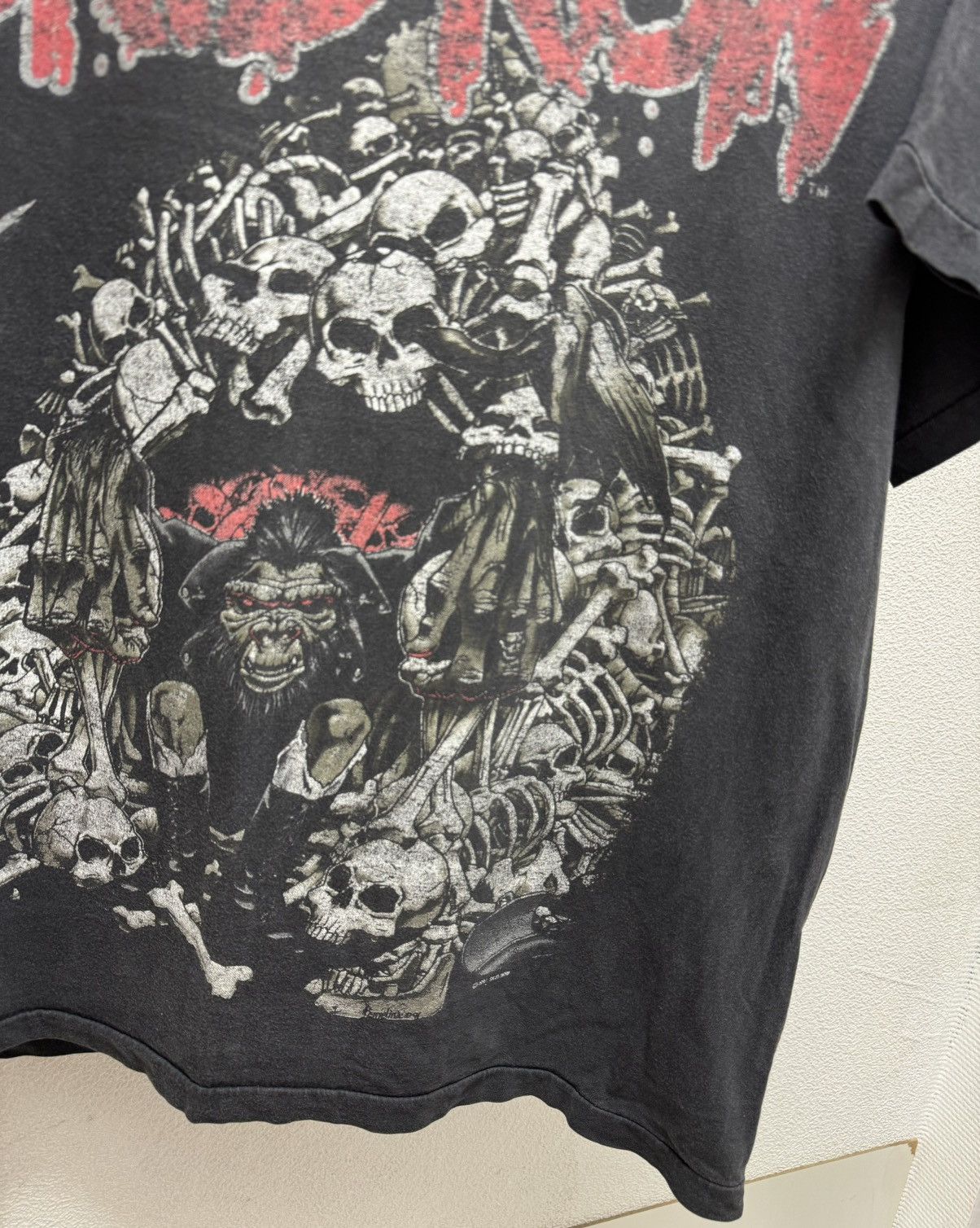 Band Tees Skid Row vintage t-shirt 1991 single stich Xl rock band Size US XL / EU 56 / 4 - 6 Thumbnail