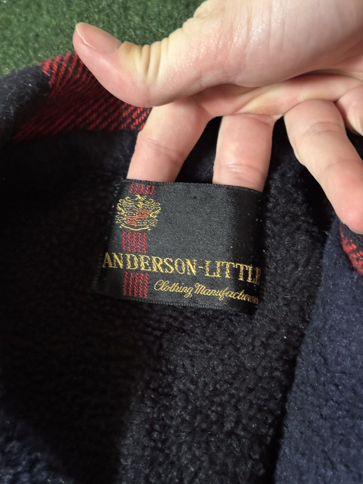 Vintage Vintage 40s Anderson Little Talon Zipper Red Plaid Jacket Size US M / EU 48-50 / 2 - 3 Thumbnail
