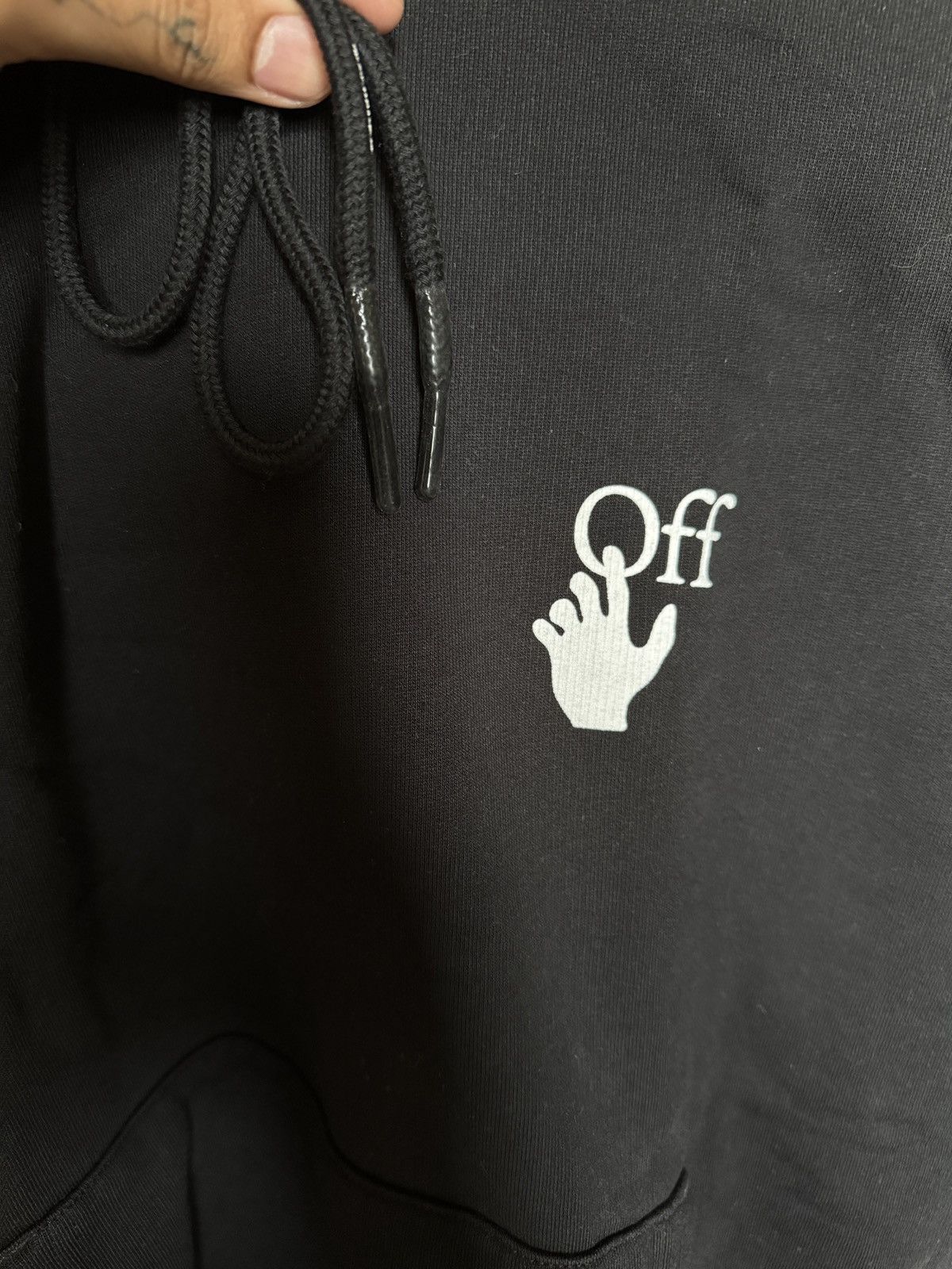 Off-White Off-White Spray Marker Slim Hoodie L Size US L / EU 52-54 / 3 - 4 Thumbnail