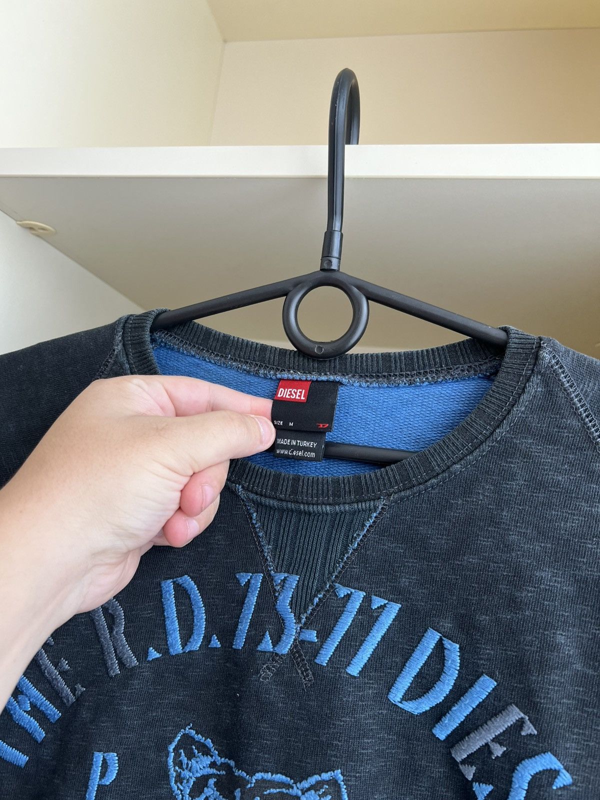 Diesel Vintage Diesel Sweatshirt Size M Size US M / EU 48-50 / 2 - 7 Thumbnail