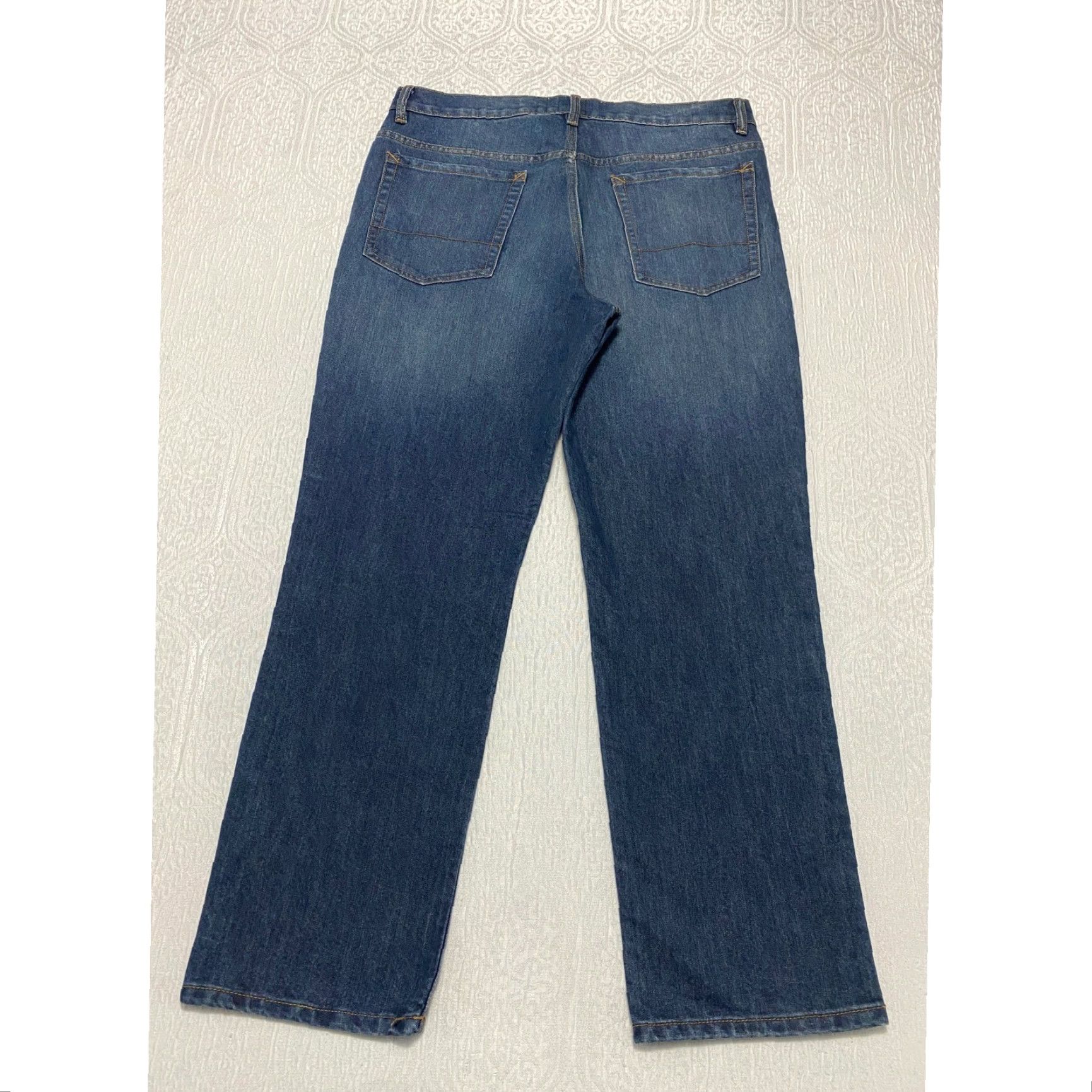 Vintage VINTAGE Red Head Jeans Men 34x30 Blue Straight Whiskers 614RHF21 Size US 34 / EU 50 - 6 Thumbnail