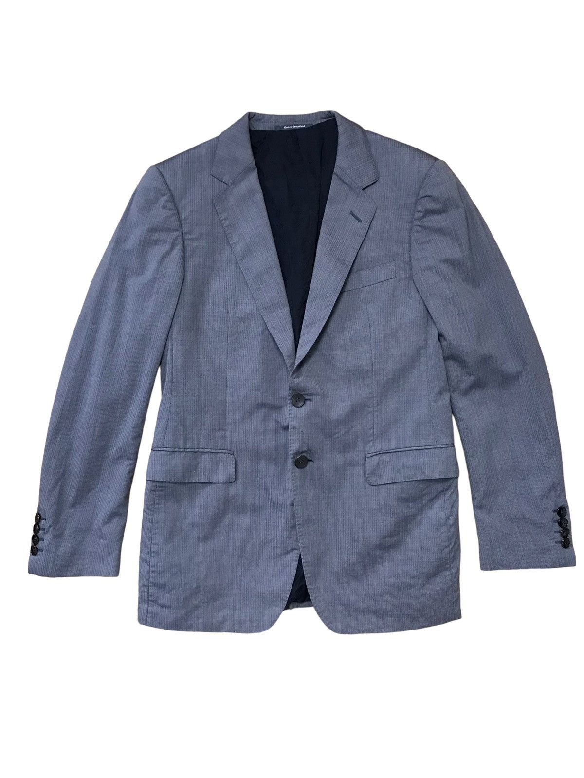 Gucci Gucci Stripped Dark Gray Formal Blazer/Jacket Size 48R - 2 Thumbnail